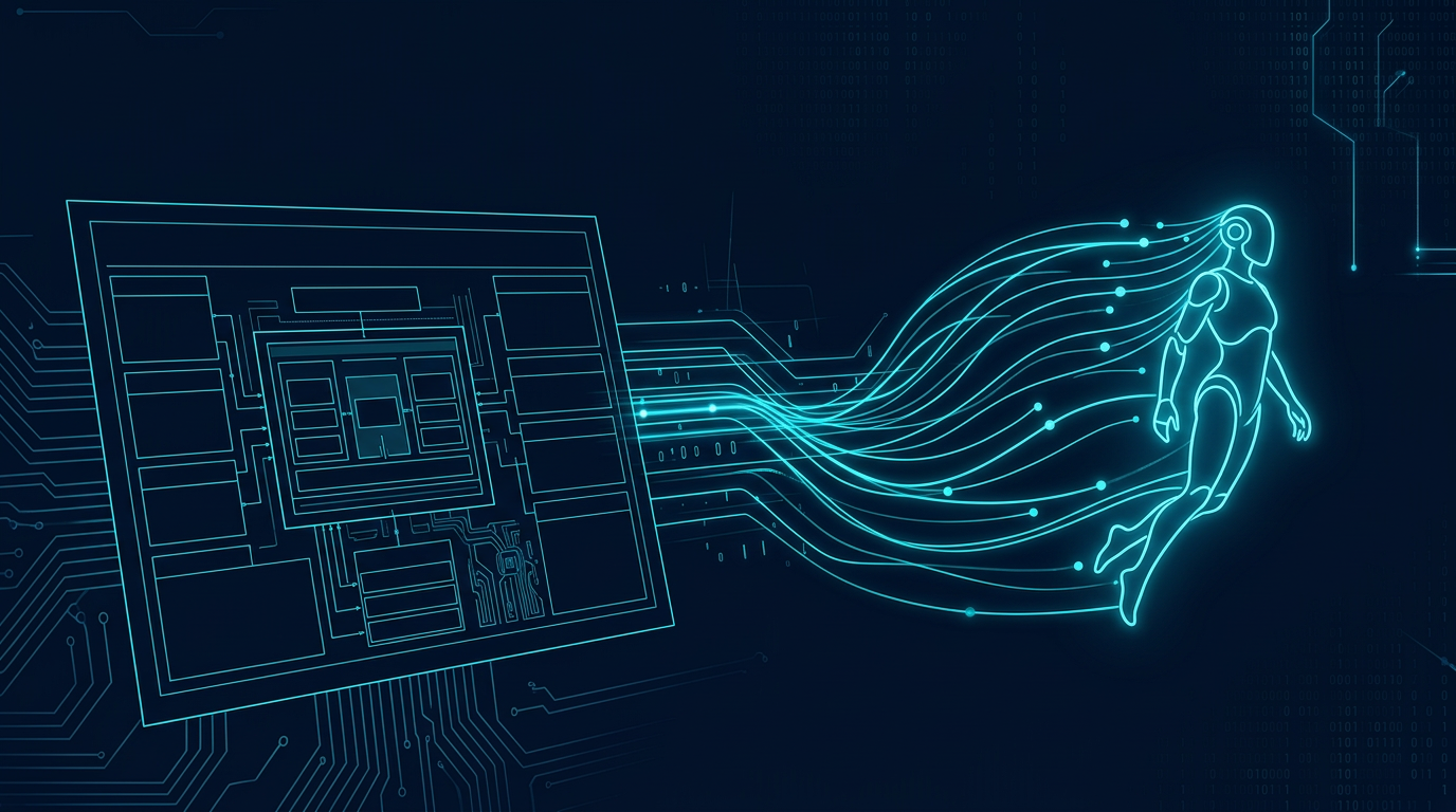 AI-assisted software development workflow visualization